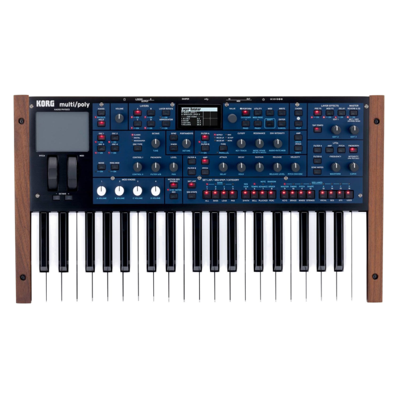 KORG MULTIPOLY, 37 klávesový syntezátor