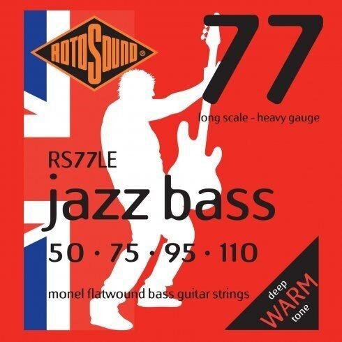 Rotosound Bassové struny, Monel, broušené, 50 75 95 110