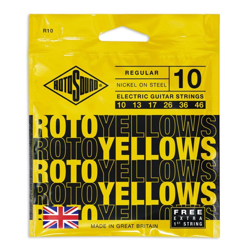 Rotosound Nikkel elektrické kytarové struny, regular, 10-46