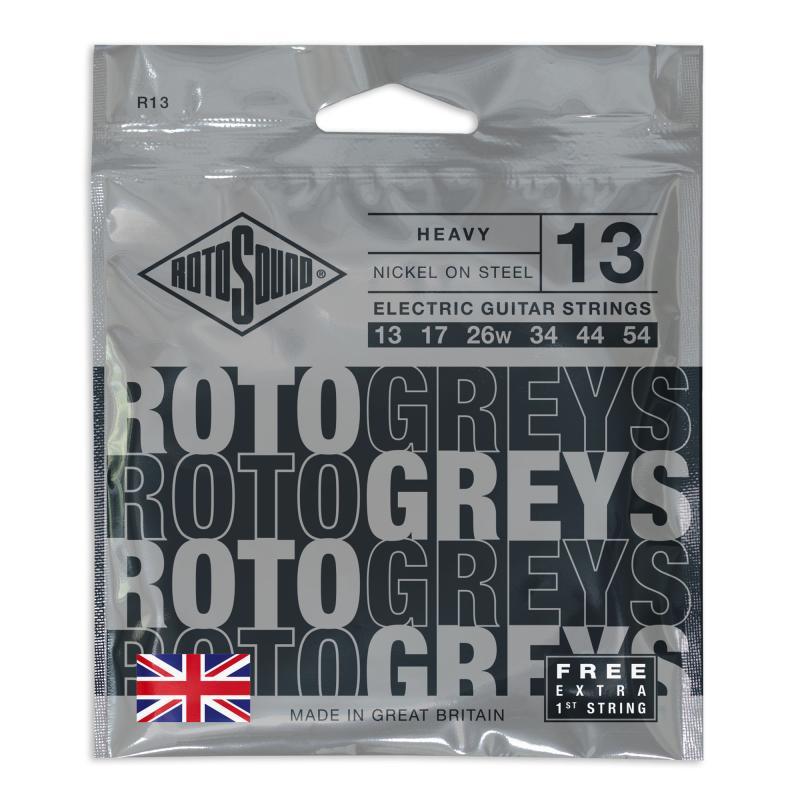 Rotosound Elektrické kytarové struny, niklové, heavy, 13-54