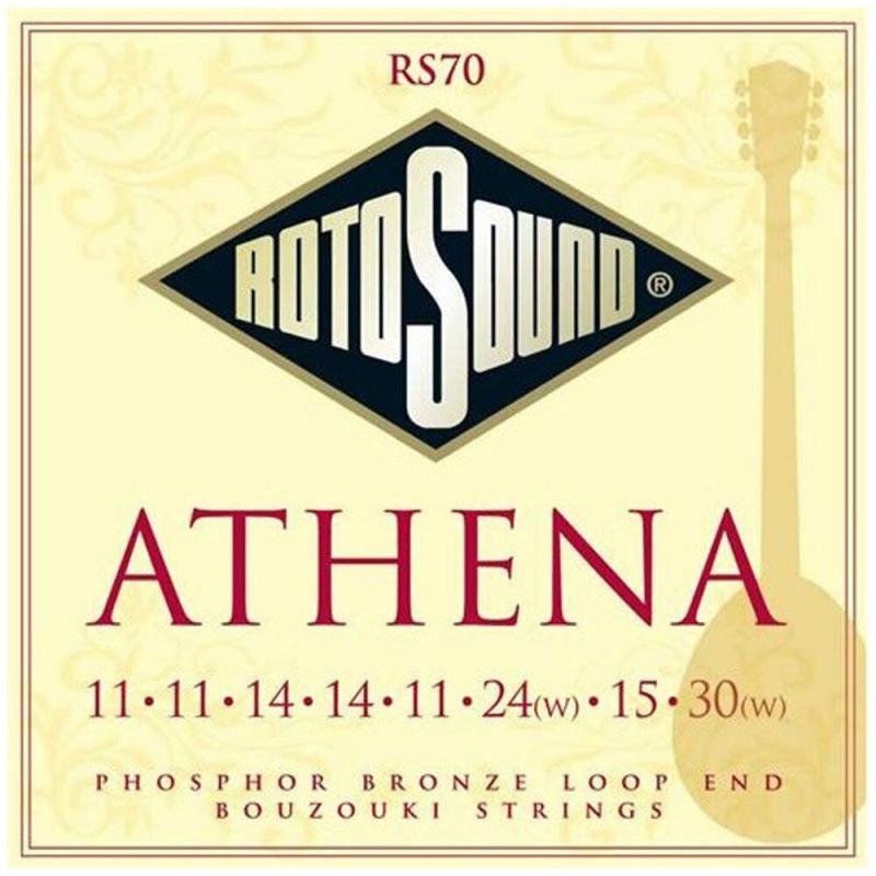Rotosound Buzuki struny, 8 strun, fosfor-bronz, smyčka