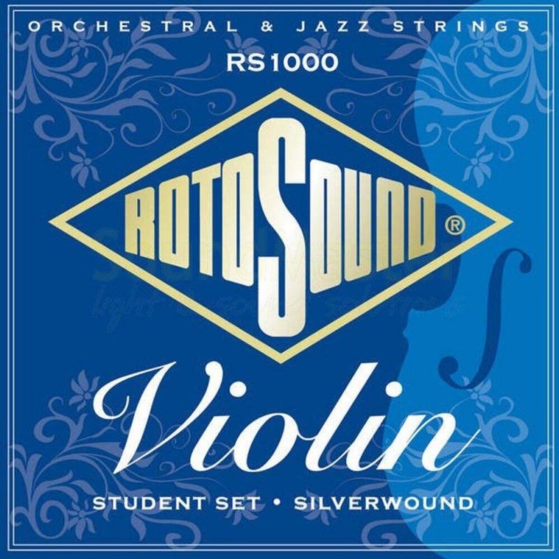 Rotosound Housle struny, stříbrné, pletené