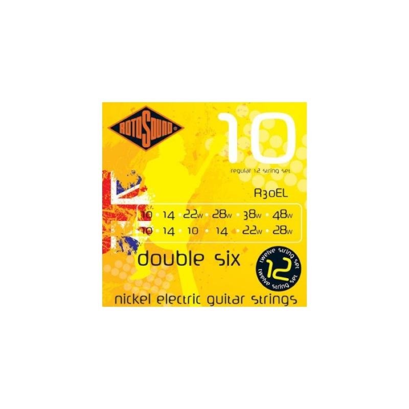 Rotosound Sada strun pro elektrickou kytaru, 12 strun, nikl