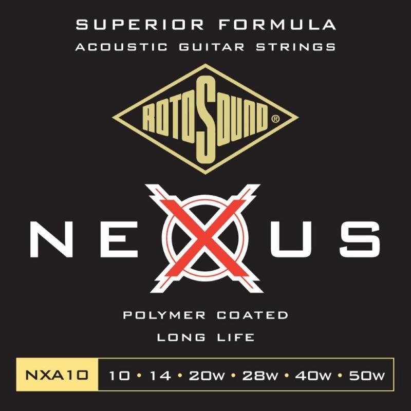 Rotosound Akustické kytarové struny, fosfor-bronz, polymerový povlak