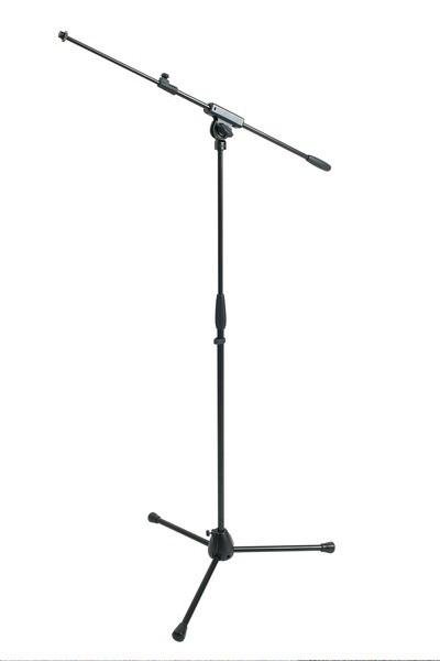 PROEL Mikrofonový stojan třínohý, výška: 950-1600 mm, rameno: 565-860 mm