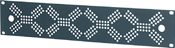 PROEL Rack panel 2U bezpečnostní mříž, černá, kovová