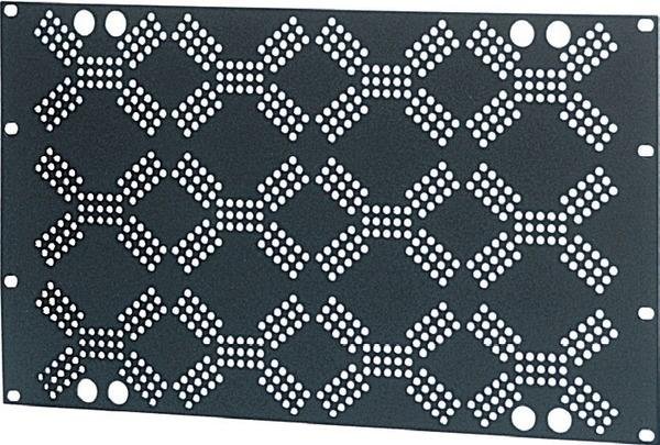 PROEL Rack panel 6U bezpečnostní mřížka, černá, kovová