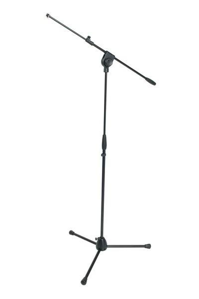 PROEL Mikrofonový stojan, černý, výška: 860-1500 mm, rameno: 540-840 mm