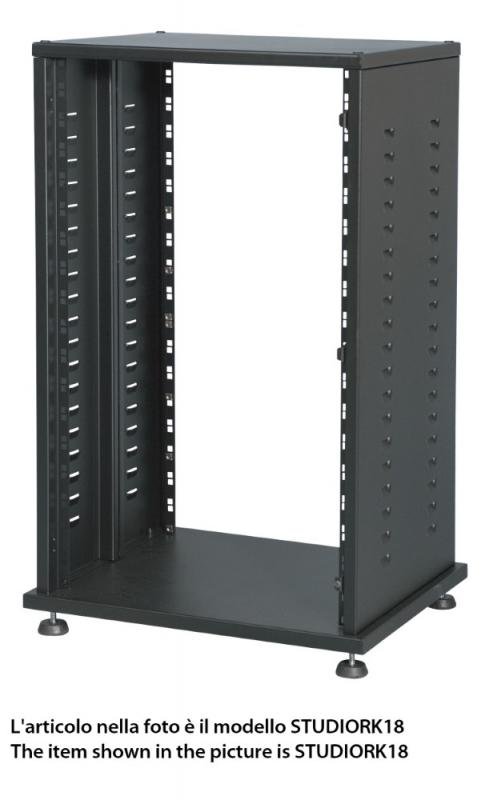 Proel 19 rack skříň 30U, mobilní/fixní, černá, kovová, s dveřmi PXCOVER30N