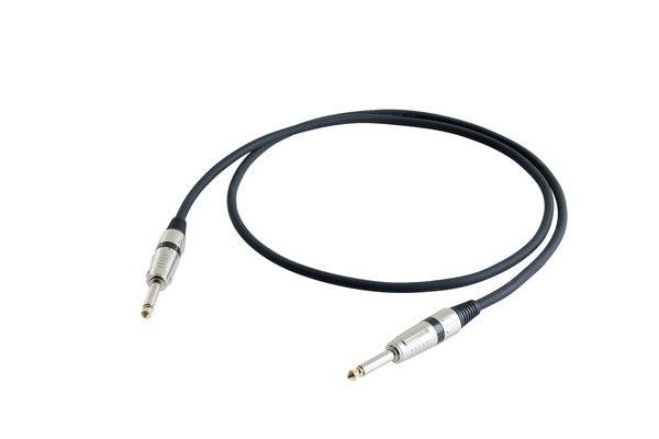 Proel Kabel pro nástroje, 5 m, černý, 2x 6,3 mm mono jack, HPC110