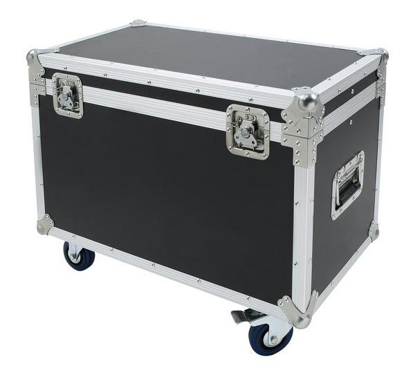 PROEL Rack box, mobilní, 800x400x500 mm, černá, 8 mm tloušťka