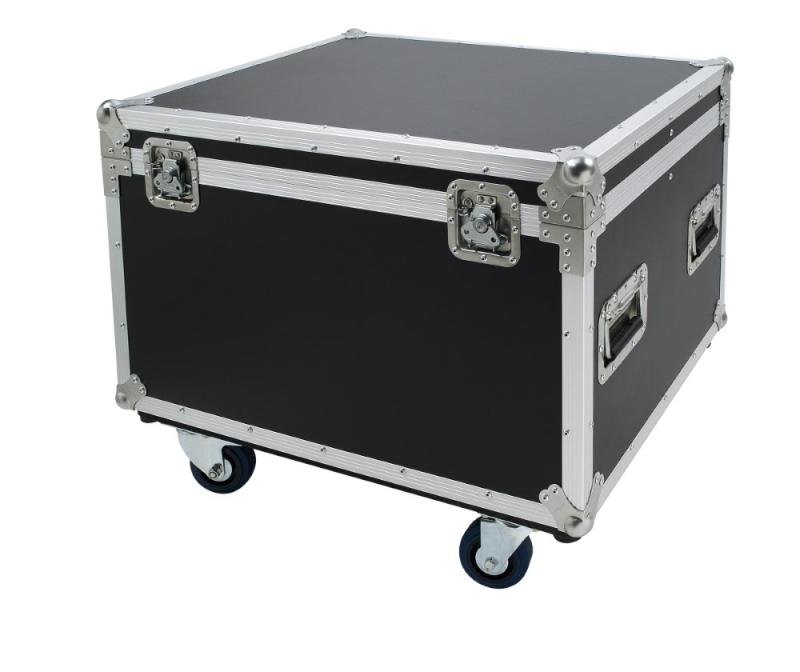PROEL Rack box, mobilní, rozměr: 800x600x500 mm, černá, tloušťka: 8 mm