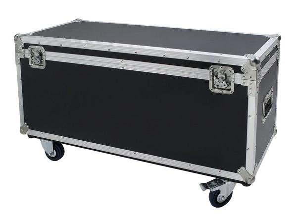 PROEL Rack box, mobilní, rozměr: 1200x400x500 mm, černá, 8 mm tloušťka