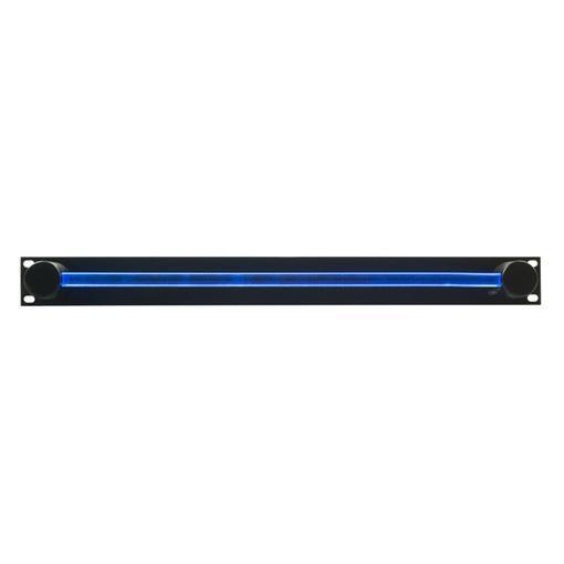 PROEL Rack panel 1U, osvětlený Multi Color LED, černý, kovový