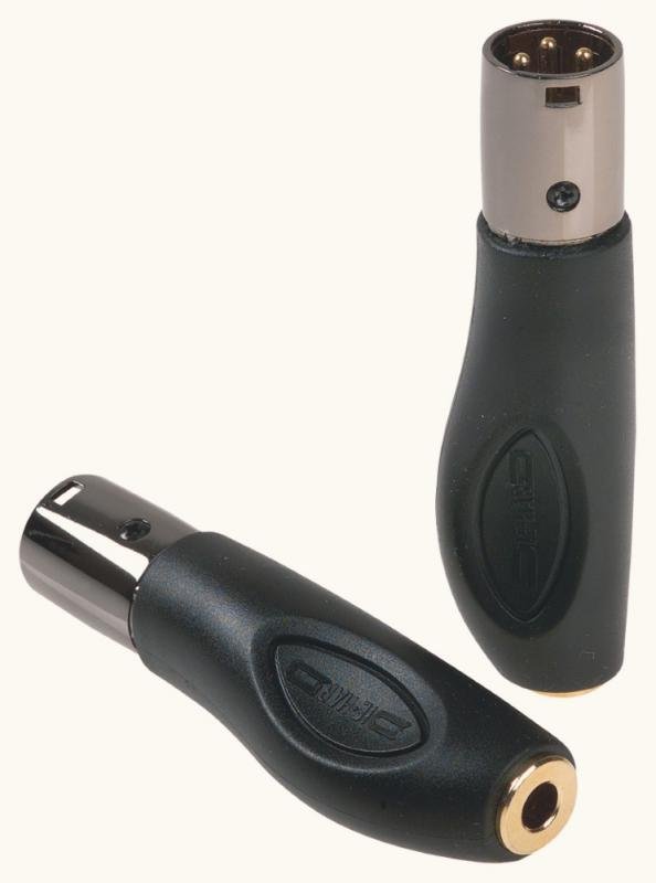 DH ONEHERO převodník, 3P XLR samec - 6,3mm mono jack zásuvka