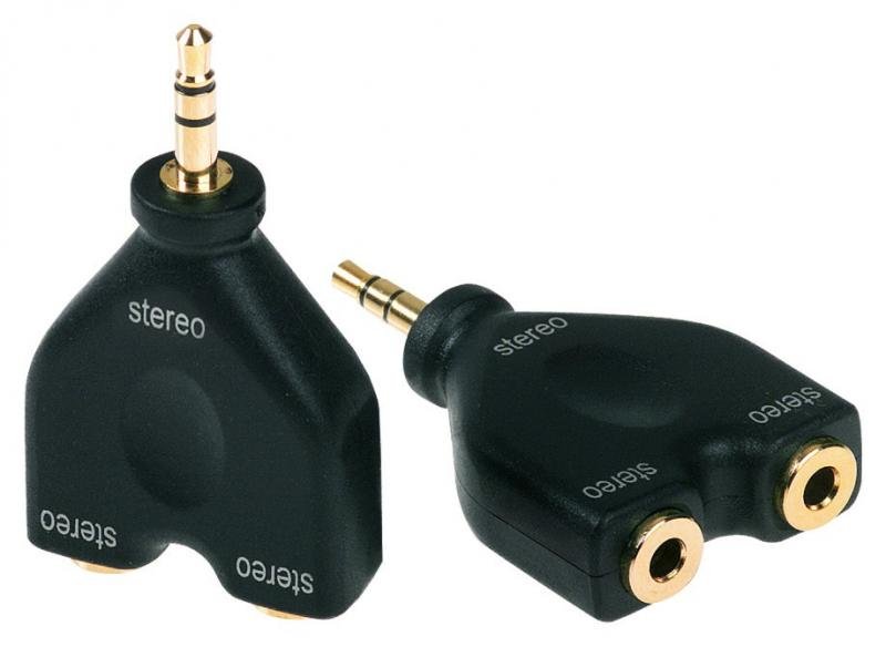 DH ONEHERO rozbočovač, 1x 3,5mm jack - 2x 3,5mm jack