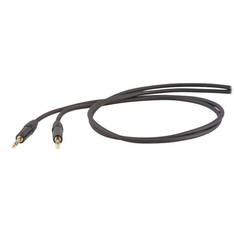 DH kabel, 3 m, symetrický, 6,3mm stereo jack - 6,3mm stereo jack
