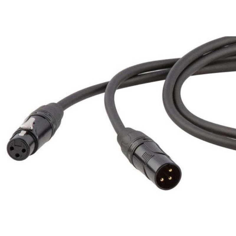 DH mikrofonní kabel, 3 m, symetrický, 3P XLR samec - 3P XLR samice