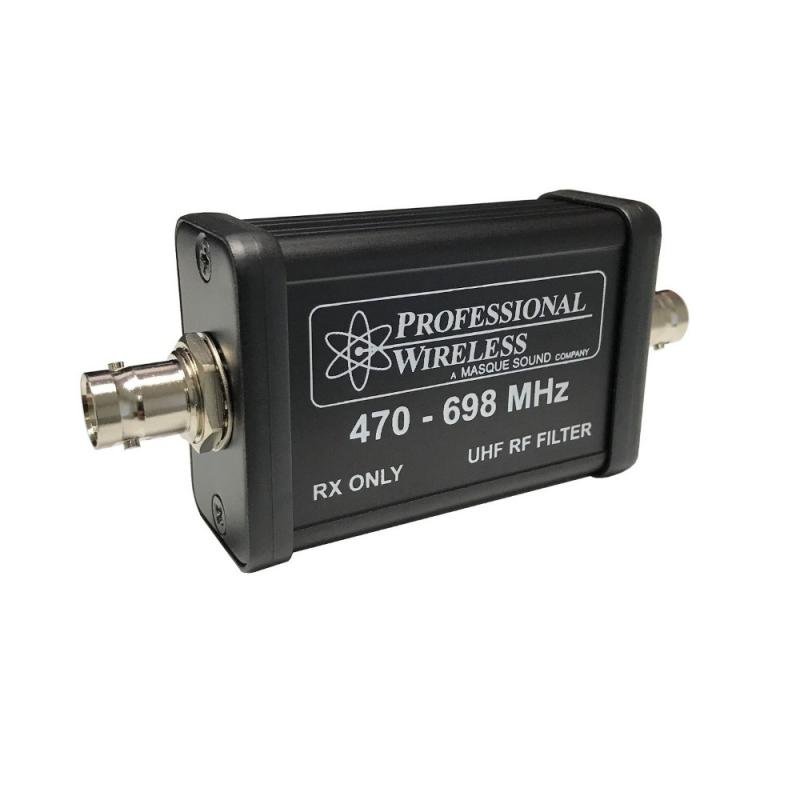 Professional Wireless Širokopásmový UHF filtr, 470-698 MHz