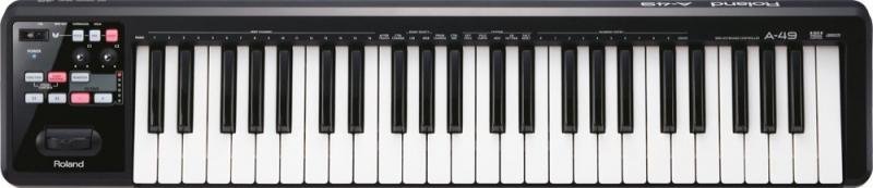 Roland MIDI master klávesnice 49 kláves, 2 ovladače, 2 tlačítka