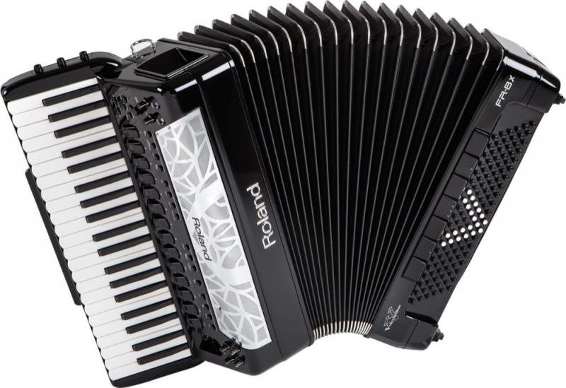 Roland digitální harmonika, vestavěný reproduktor, černá