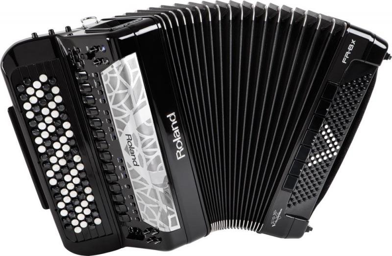 Roland digitální harmonika, vestavěný reproduktor, černá