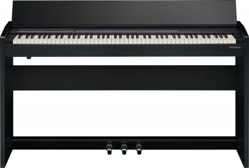 Roland digitální piano 2 reproduktory, PHA-4 klaviatura, 128 hlasů polyfonie, černé