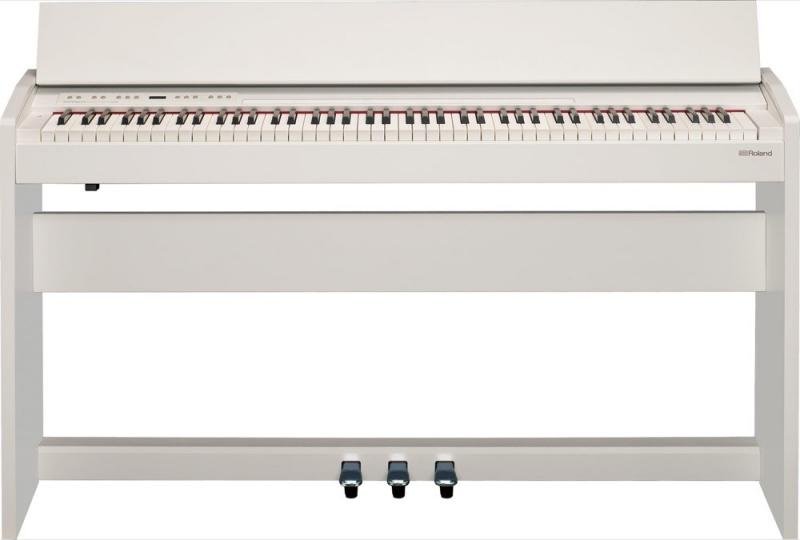 Roland digitální piano 2 reproduktory, PHA-4 klaviatura, 128 hlasů polyfonie, bílá