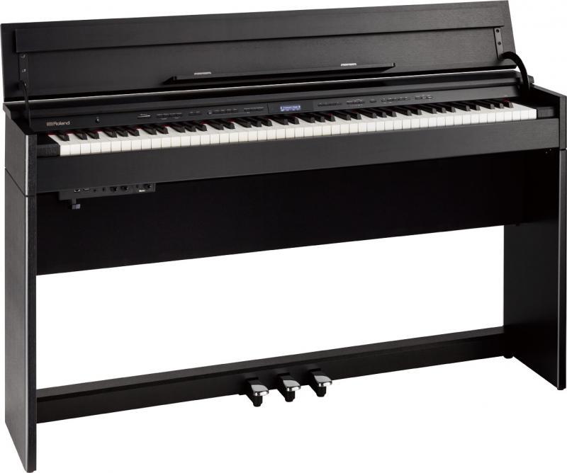 Roland digitální klavír, 2 reproduktory, klávesnice PHA-50, moderní černá