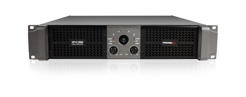 Proel Zesilovač 2x4000W/2 Ohm, AB třída, S/N >85dB