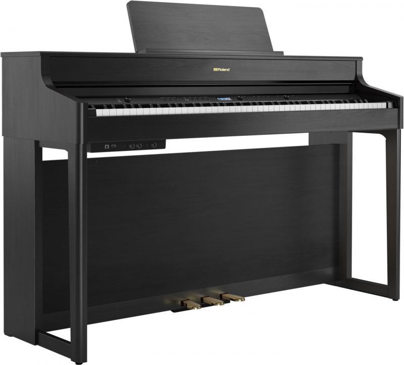 Roland digitální piano 2 reproduktory, PHA-4 klaviatura, 324 zvuků, 384 hlasů polyfonie