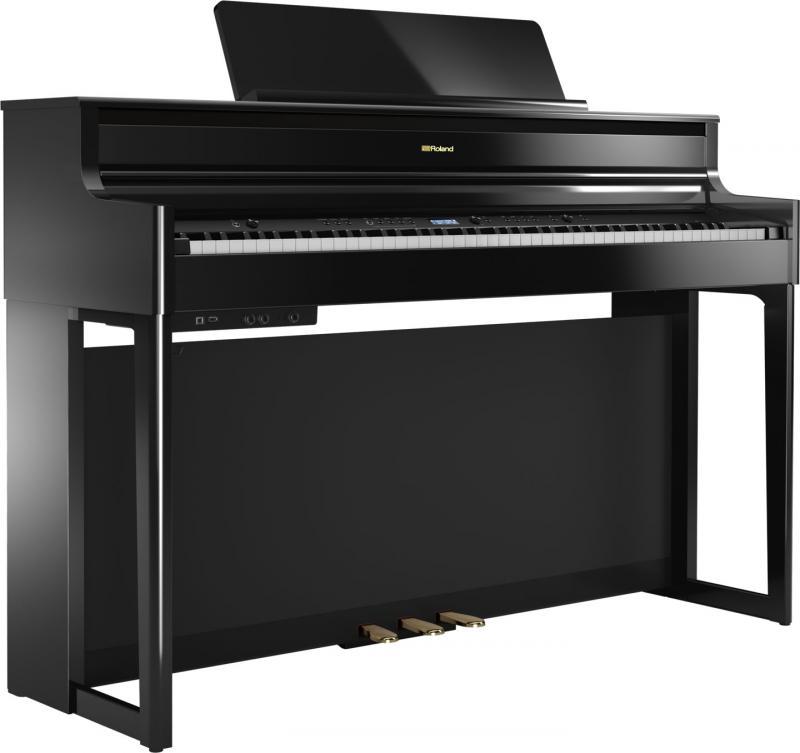 Roland digitální piano 4 reproduktory, klávesnice PHA-50, 324 tónů, černá