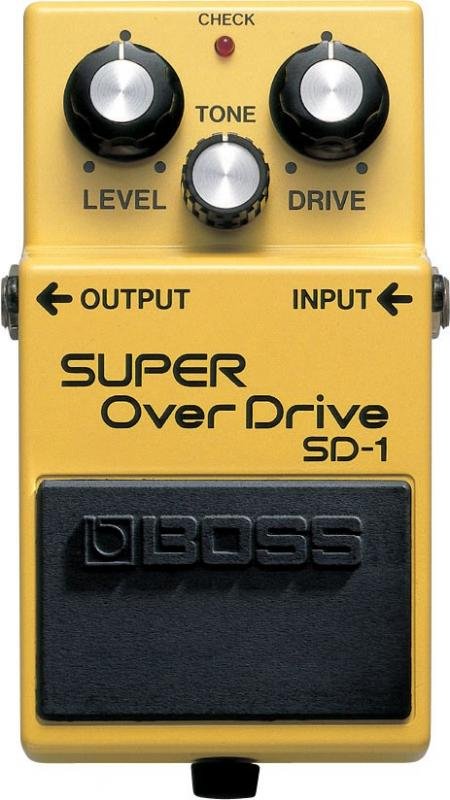 BOSS efektový pedál Super Overdrive