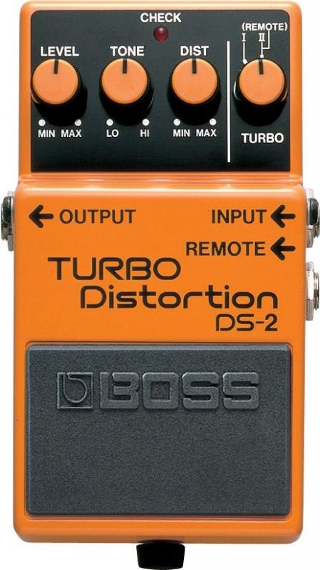 BOSS efektový pedál Turbo Distortion
