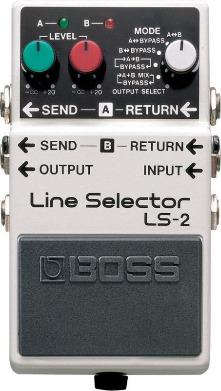 BOSS efektový pedál Line Selector