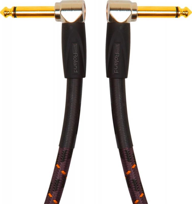 Roland kabel 1m, jack-jack, Gold série