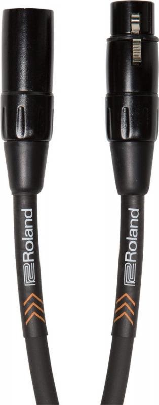 Roland mikrofonní kabel 4,5m XLR-XLR, černý