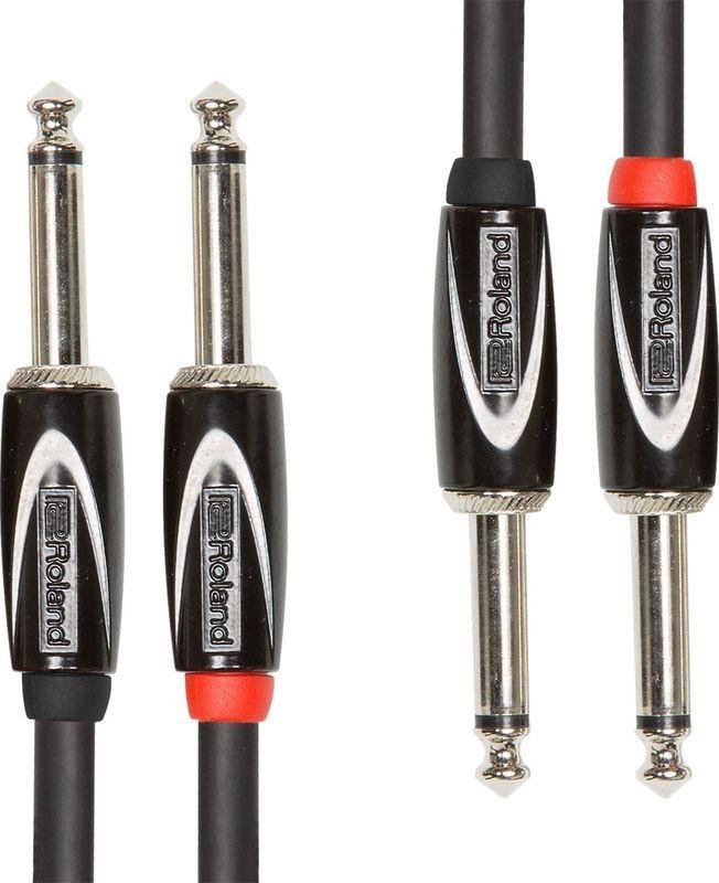 Roland kabel 4,5m, DUAL 6,3mm TR jack