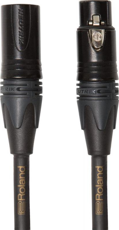 Roland mikrofonní kabel 7.5m XLR-XLR, zlatá série