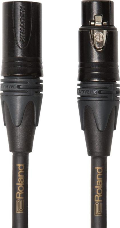 Roland mikrofonní kabel 7,5m XLR-XLR, zlatá série
