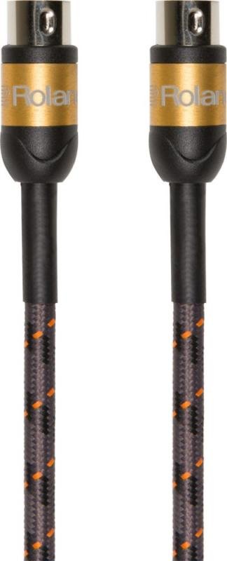 Roland MIDI kabel 1,5m, zlatá série