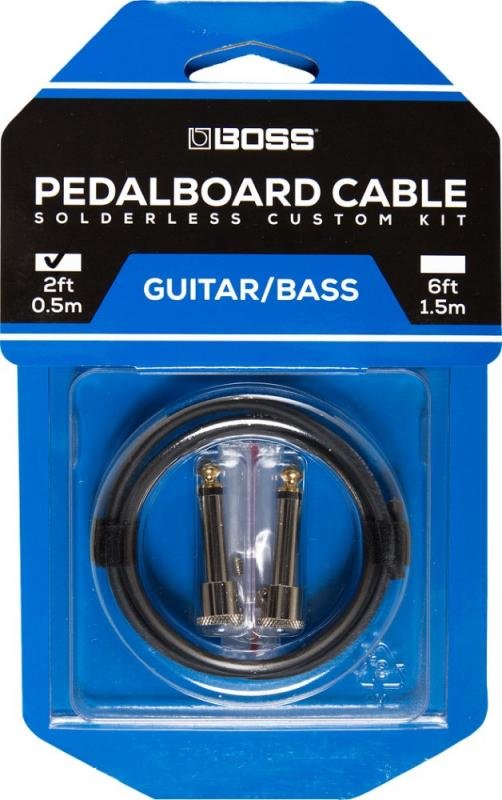 BOSS IM kabel, pedálová deska, 2 konektory, 0.5 m