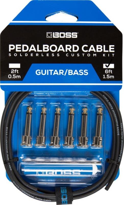 BOSS pedálový kabel, 6 konektorů, 1.8 m