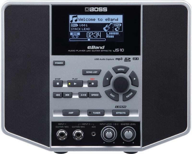 BOSS multiefekt pro kytaru, audio přehrávač
