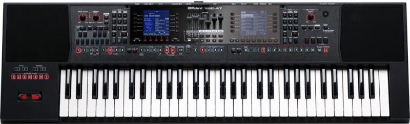 Roland syntezátor 61 kláves, vestavěný reproduktor, rozšiřitelný doprovod