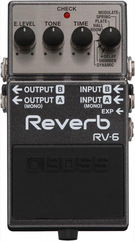 BOSS reverb efektový pedál