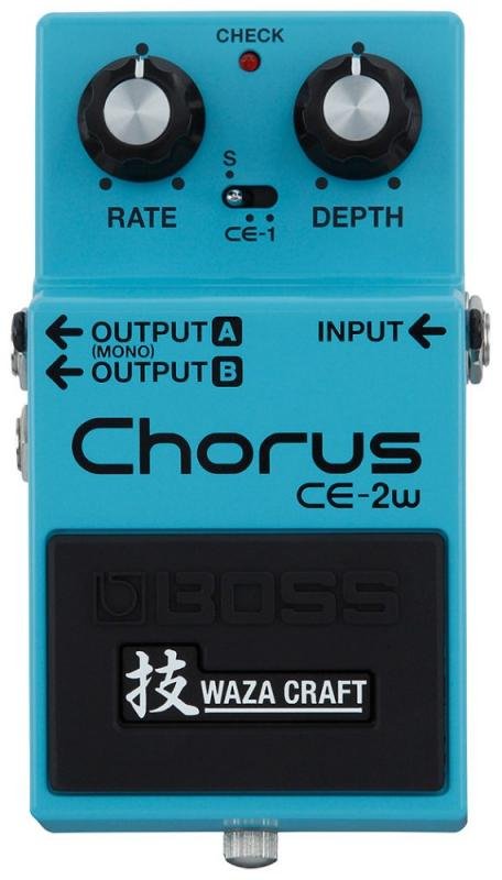 BOSS Chorus efektový pedál Waza Craft