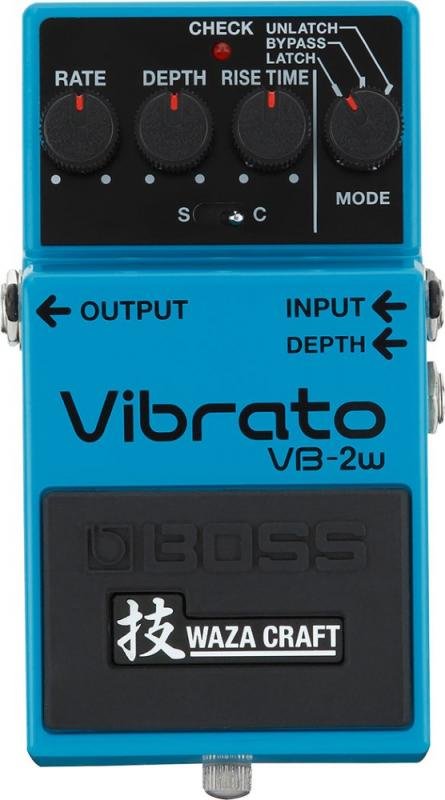 BOSS Vibrato efektový pedál Waza Craft