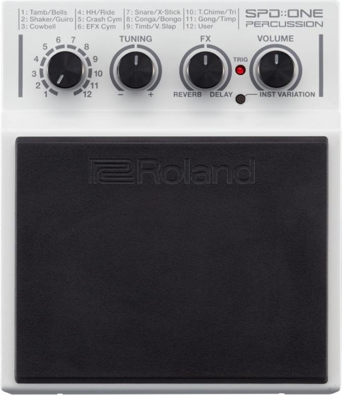 Roland elektronické bicí, různé zvuky