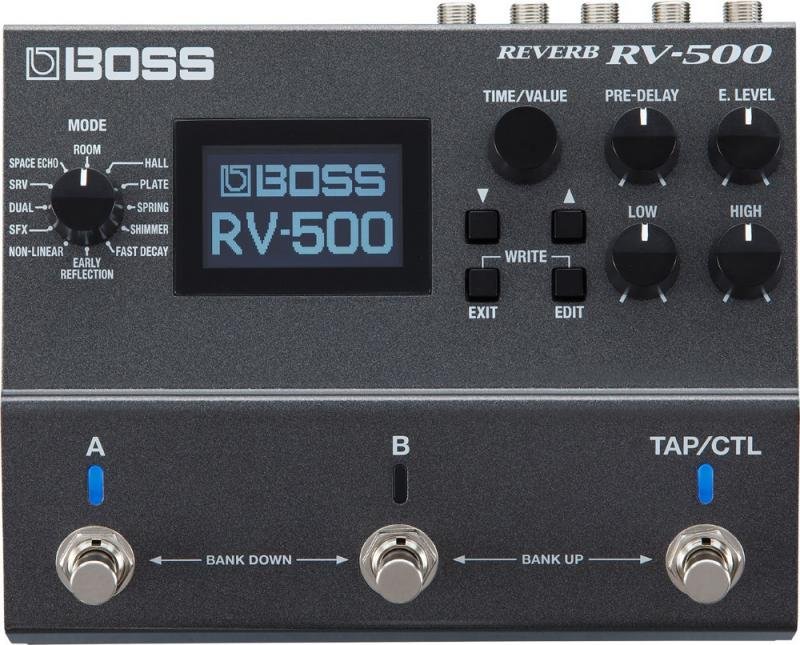 BOSS reverb efektový pedál
